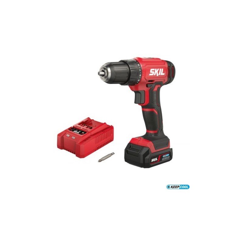 Atornillador de batería SKIL 2740 para bricolaje y función de taladro