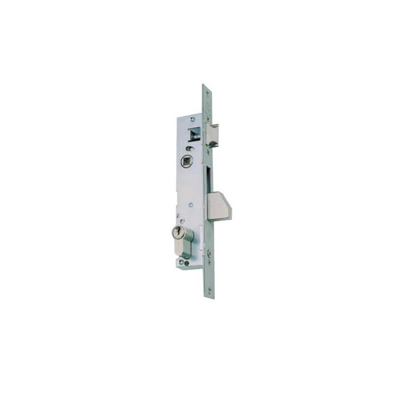Cerrojo Cisa 50131 Para Puertas De Madera - Aplicación Lateral Derecha, 50 Mm, Con Pomo Interior De Dos Mandos