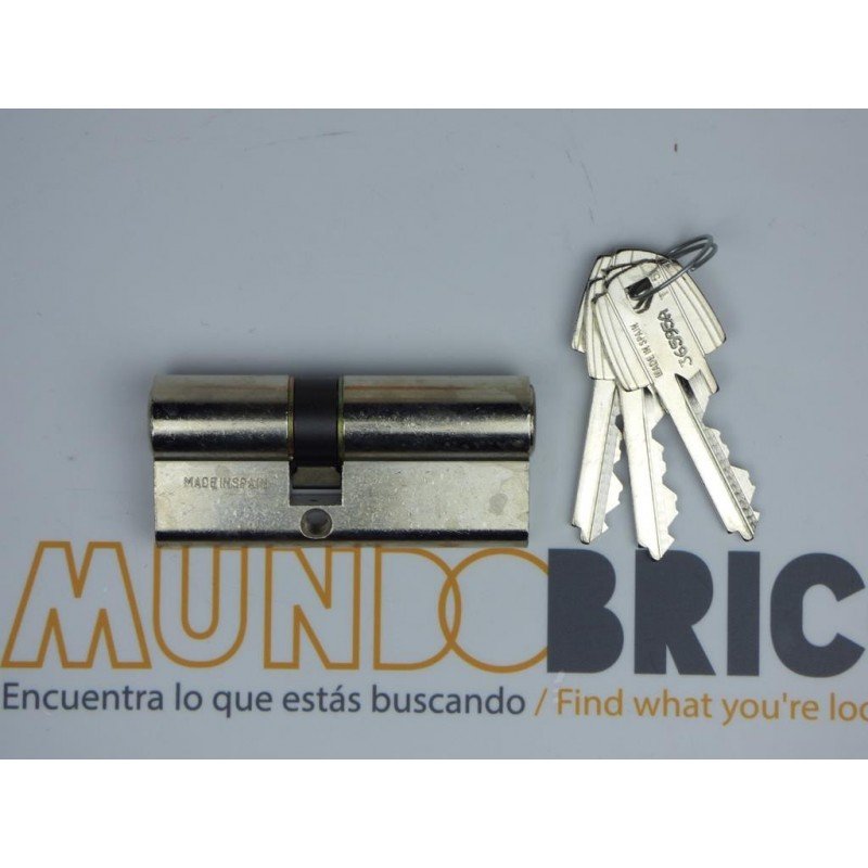 Cilindro TESA 5200 30x40 Niquelado Leva corta Cilindro TESA 5200 30x40 Niquelado Leva corta